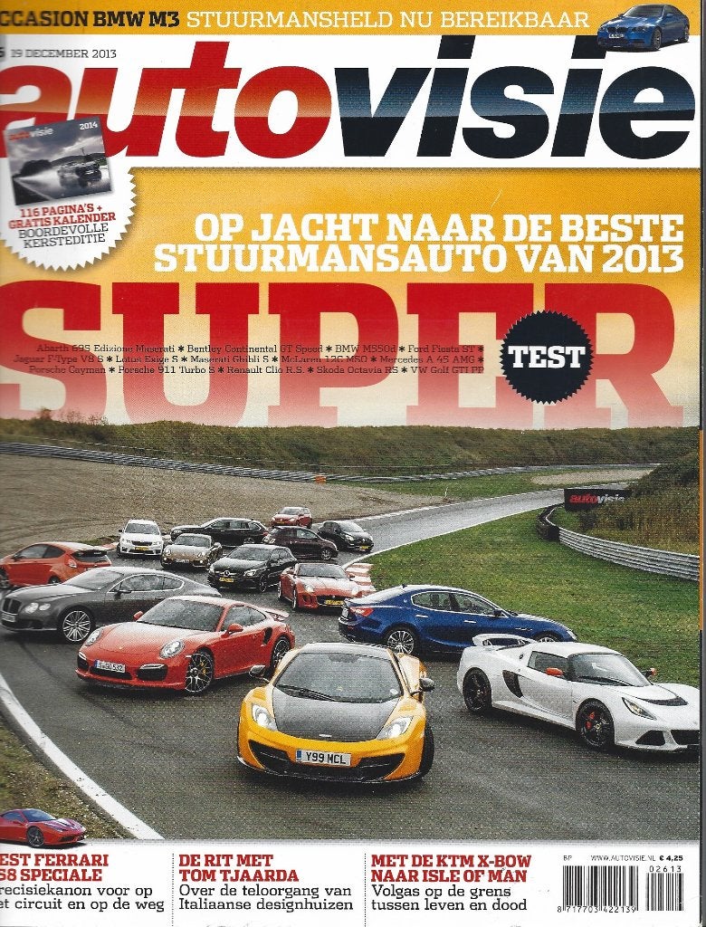 Autovisie Supertest 2013, Ophalen of Verzenden, Gelezen, Algemeen