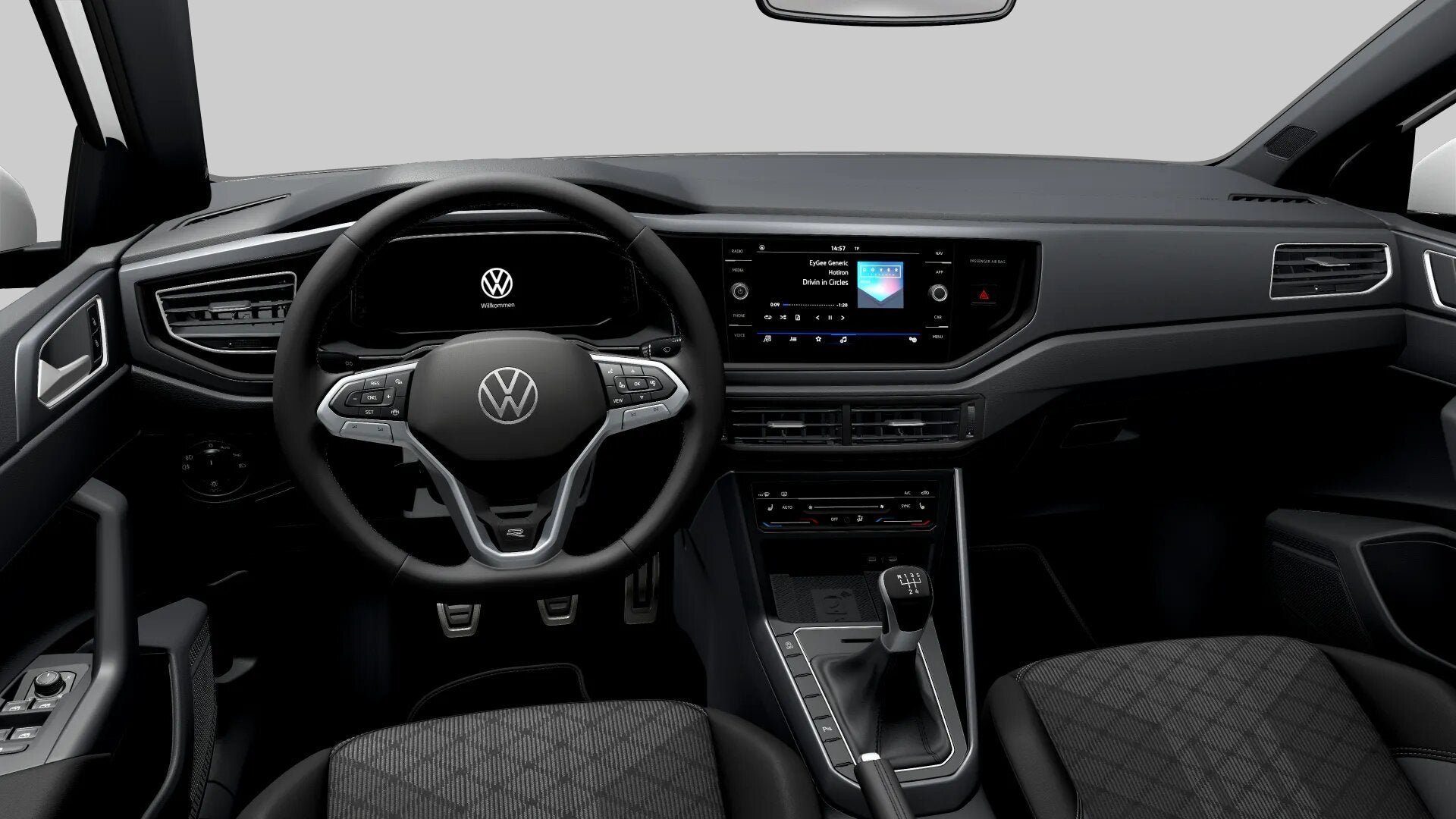 Volkswagen Polo TSI R-LINE SPORT VIRTUAL/PDC/IQ-LED, Auto's, Voorwielaandrijving, Gebruikt, Adaptive Cruise Control, 1073 kg