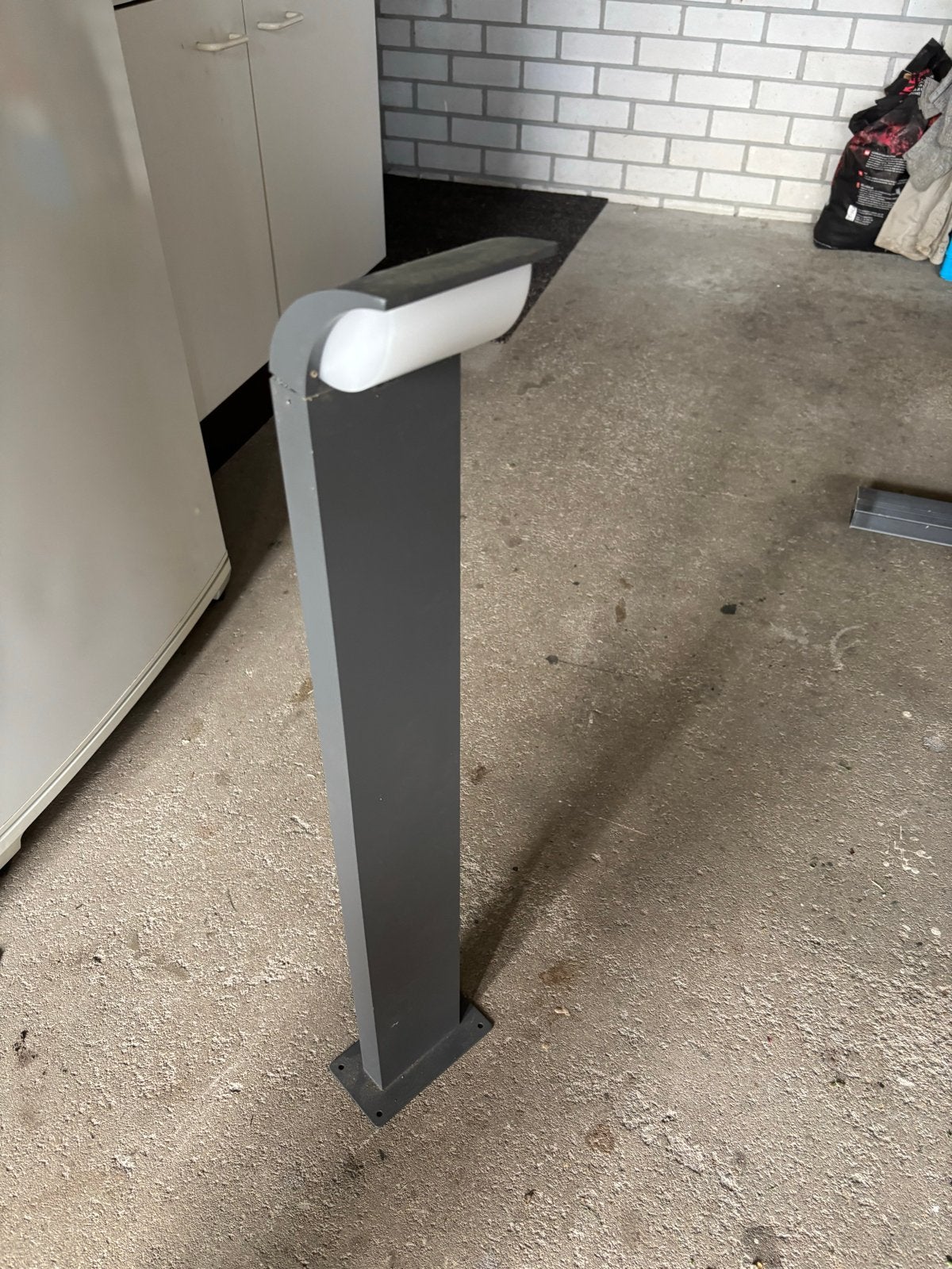 Buitenlamp gratis af te halen, Gebruikt, Overige typen, Aluminium, Ophalen of Verzenden