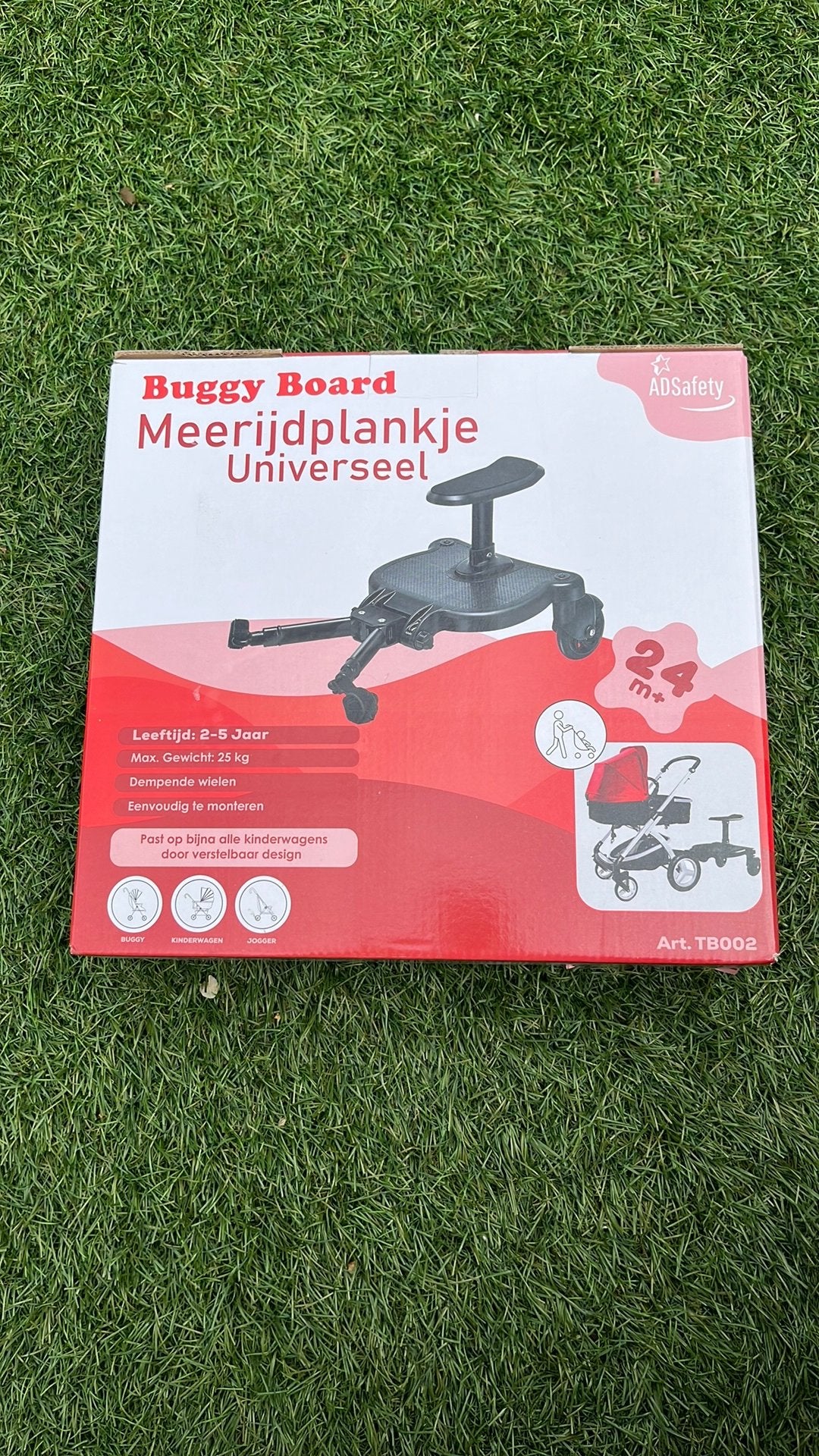 Meerijdplankje met zitje, nagenoeg nieuw!, Kinderen en Baby's, Ophalen, Zo goed als nieuw, Overige merken