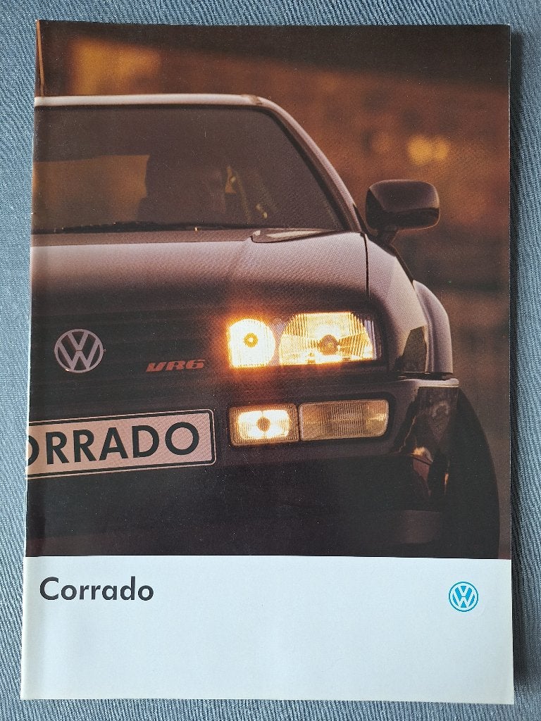 Brochure VW CORRADO VR6 - 1993 NL, Verzenden, Zo goed als nieuw, Volkswagen