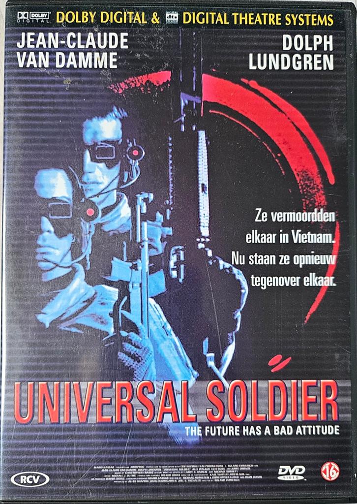 Universal soldier (1992), Ophalen of Verzenden, 1980 tot heden, Zo goed als nieuw, Actie en Avontuur