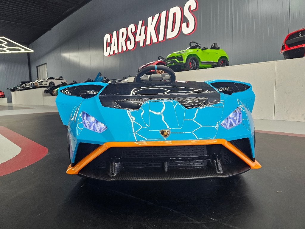 Kinderauto Lamborghini STO - 12 volt - drift - leren zit -RC, Ophalen of Verzenden, Nieuw