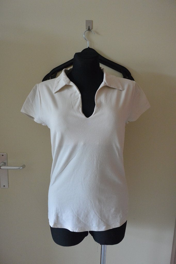 Kyra & ko sport shirtje L wit, Maat 38/40 (M), Wit, Ophalen of Verzenden, Gedragen