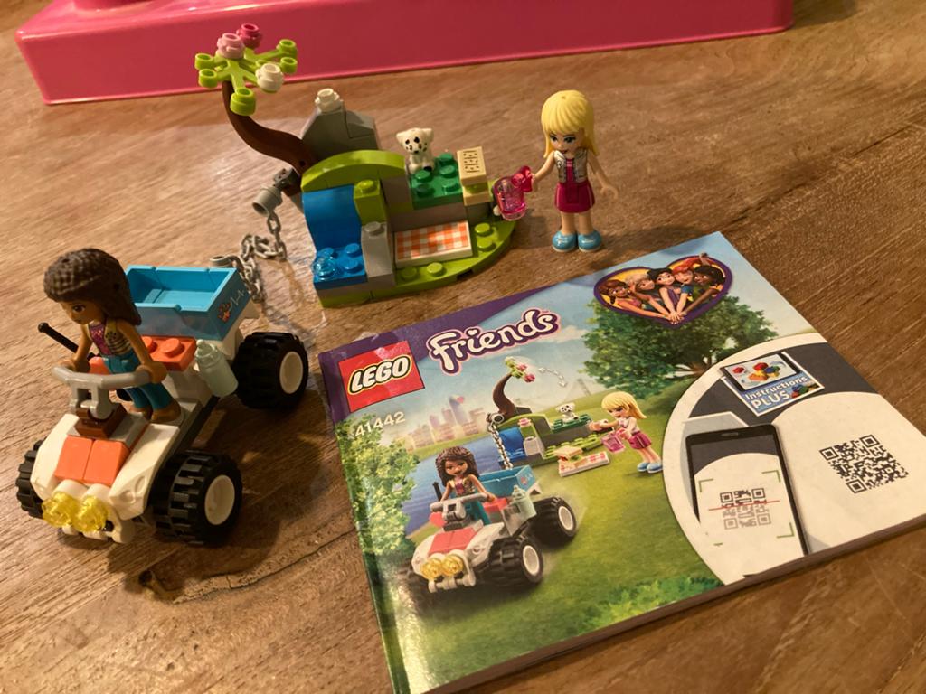2x  (prijs per stuk) LEGO Friends 41442 Dierenreddingsbuggy, Ophalen, Lego, Friends, Zo goed als nieuw
