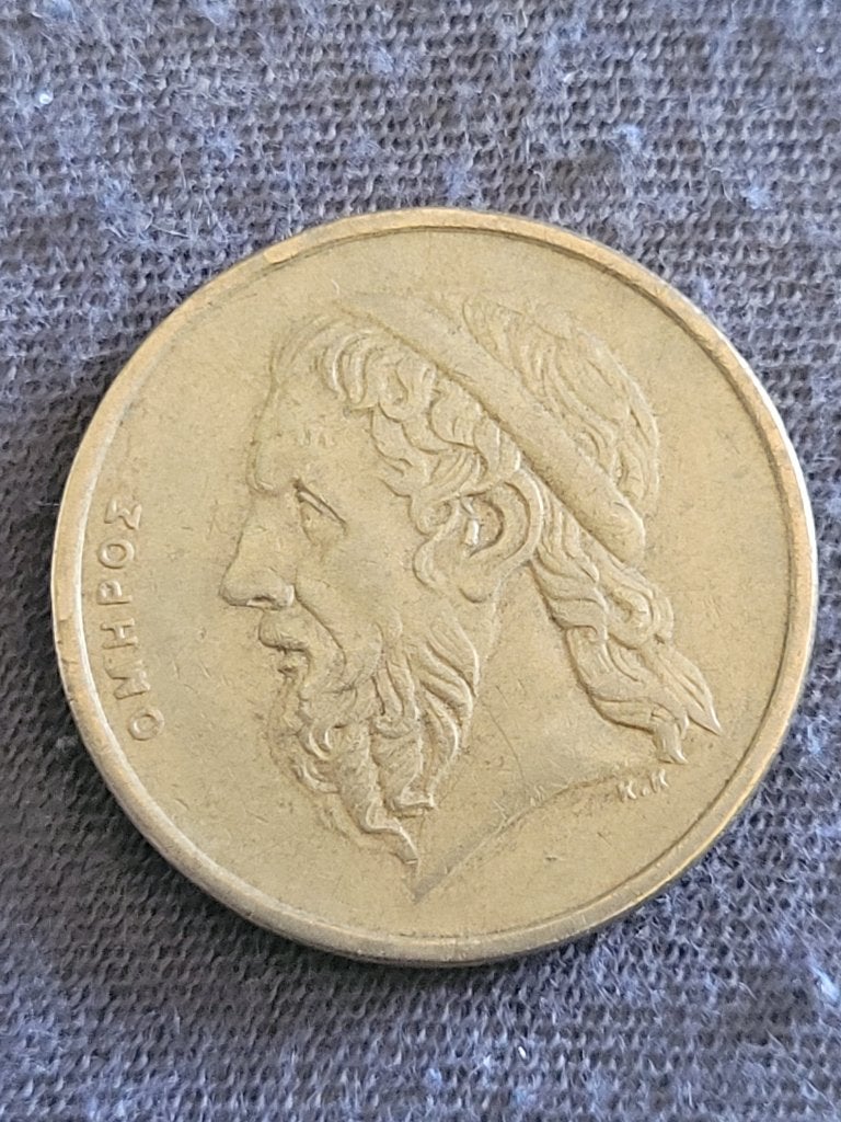 Grecja 1988, 50 drachm. Moneta obiegowa i nieoceniona., Ophalen of Verzenden, Overige landen