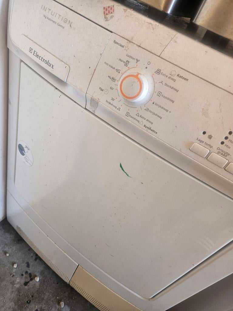 Electrolux Intuition 7kg droger - snel af te halen!, Witgoed en Apparatuur, 6 tot 8 kg, Gebruikt, Overige typen, Ophalen of Verzenden