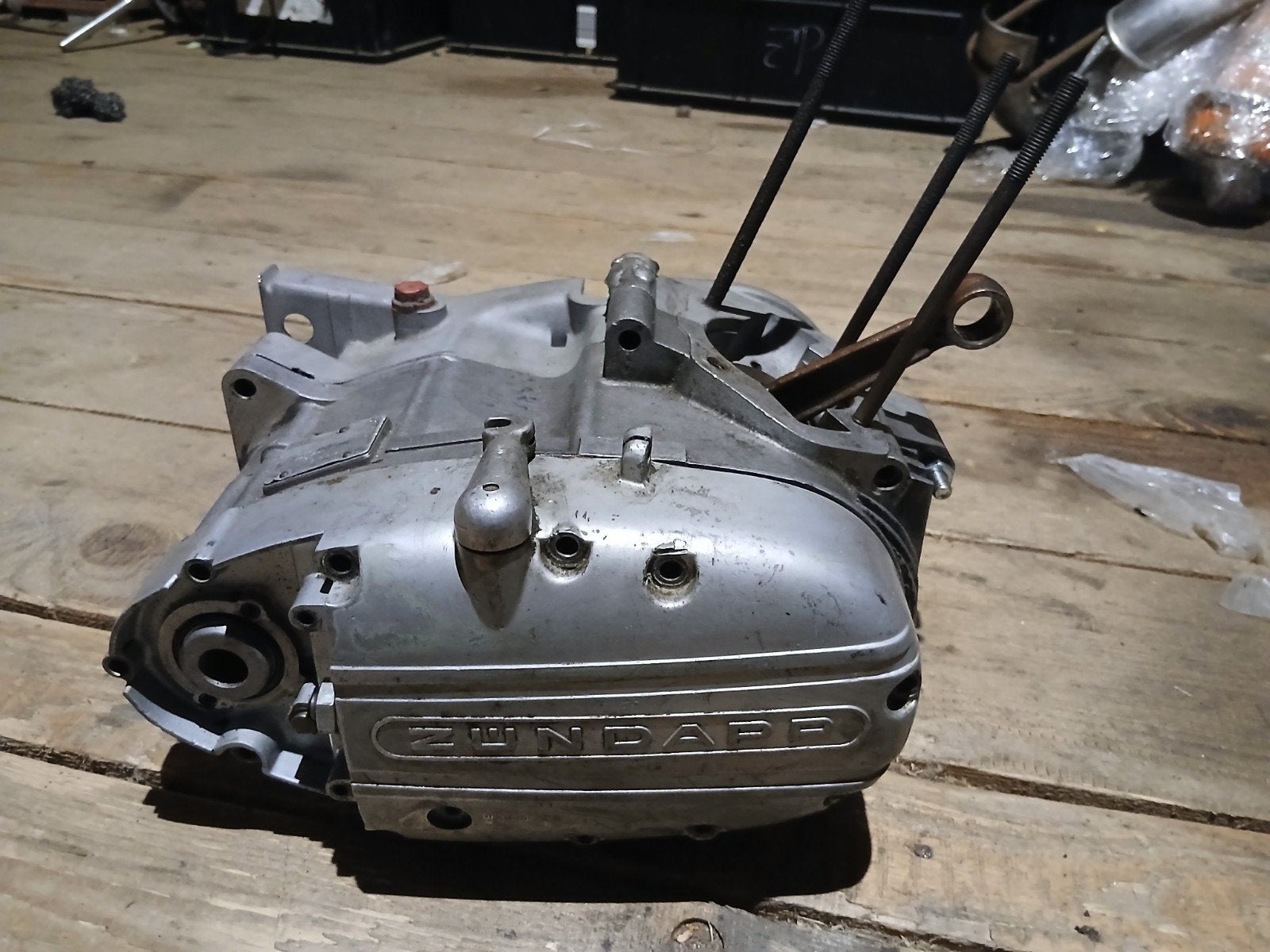 500€ - Zundapp GS 125 KS 125 Motor, motorblok, transmissie, Fietsen en Brommers, Brommeronderdelen | Zundapp, Ophalen of Verzenden