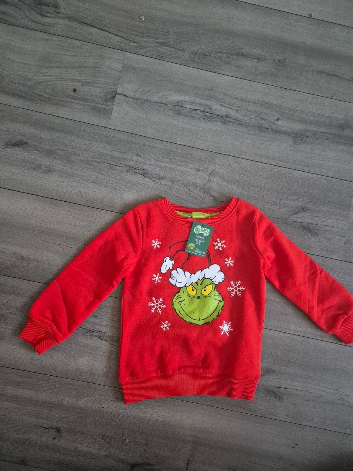 Nieuwe Grinch Kersttrui voor kinderen - Maat 110, Kinderen en Baby's, Kinderkleding | Overige, Ophalen of Verzenden, Nieuw, The Grinch