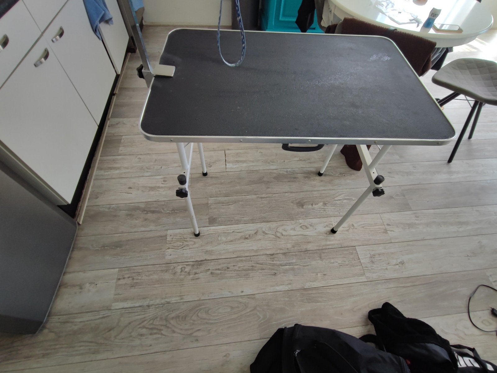 Verstelbare trimtafel, Ophalen, Gebruikt