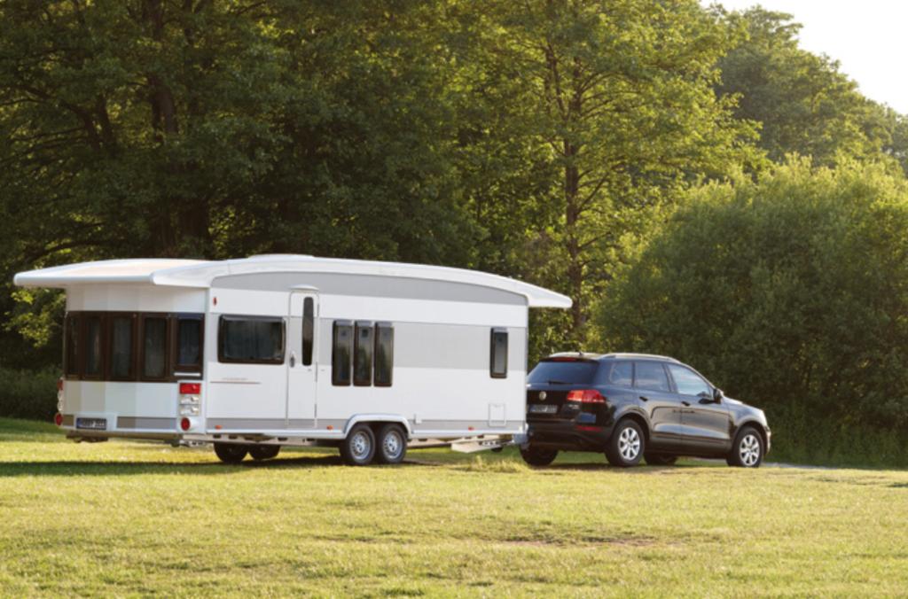 Grootste en meest luxe Caravan van NL Hobby Landhaus 770, Caravans en Kamperen, Caravans, Rondzit, Hobby, Particulier, Schokbreker