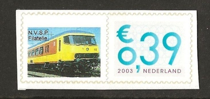 Persoonlijke zegel NVSP Locomotief 3 op 0,39 (2209) postfris, Ophalen of Verzenden, Postfris