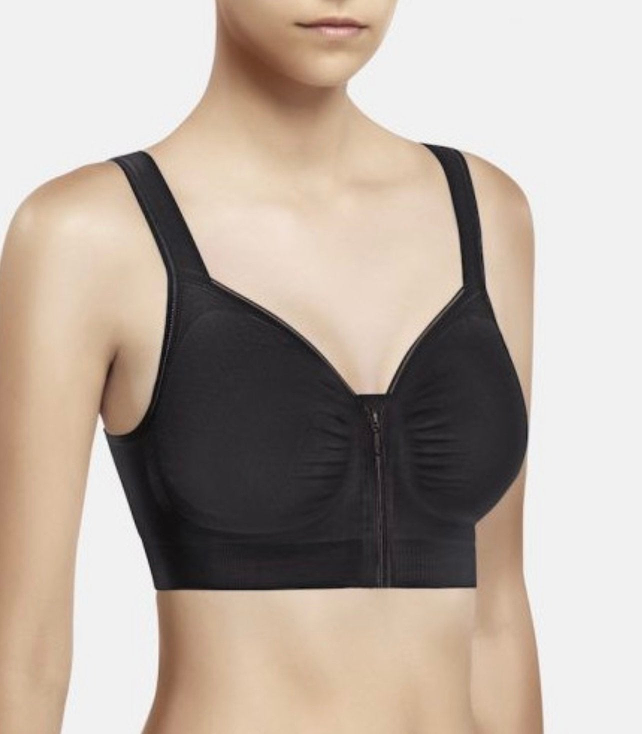 2 stuks Postoperatieve BH’s HUHA by VOE maat S, Kleding | Dames, Ondergoed en Lingerie, Ophalen, Zwart, BH
