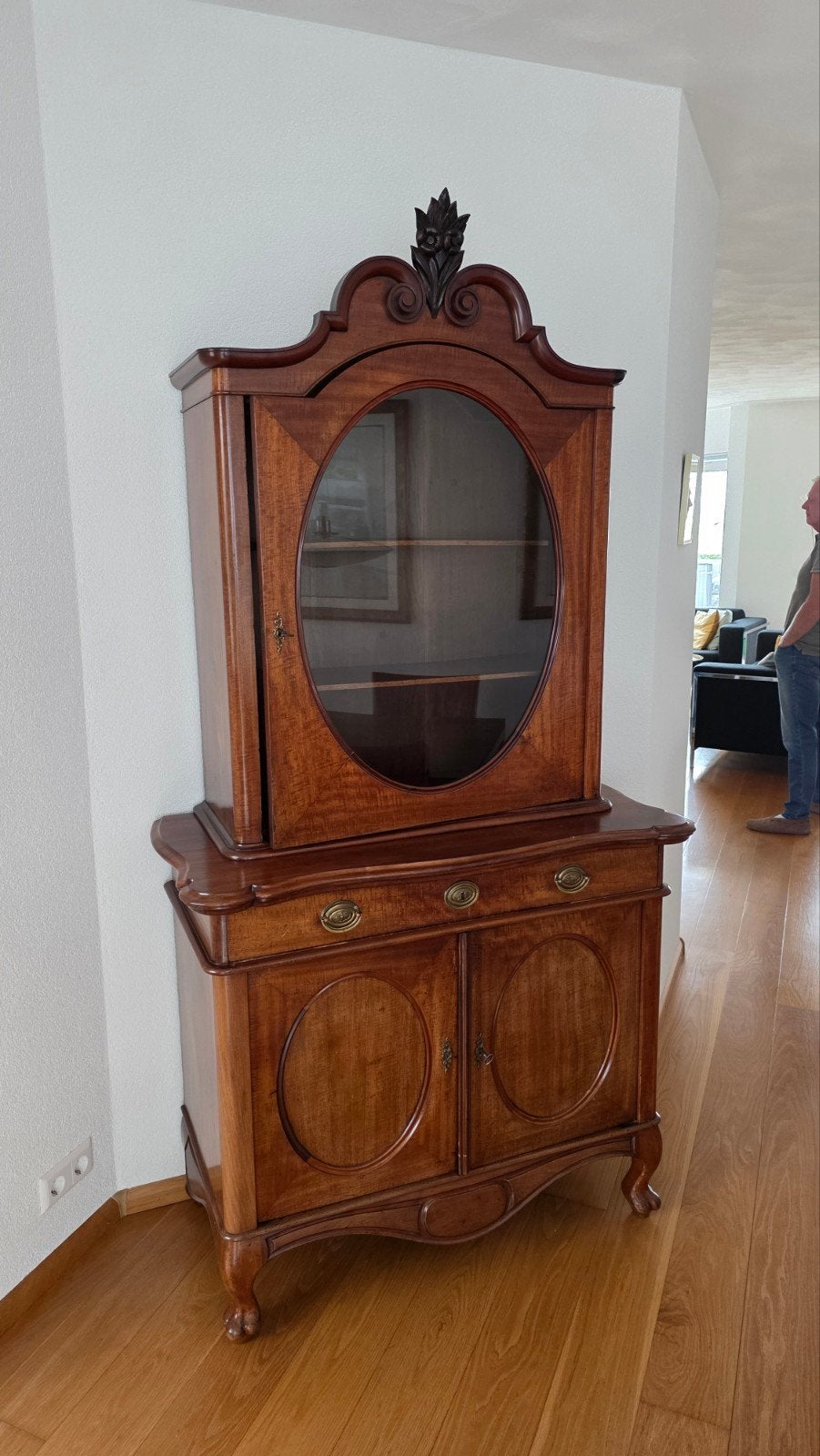 Hollandse biedermeier mahonie Bonaire, Ophalen