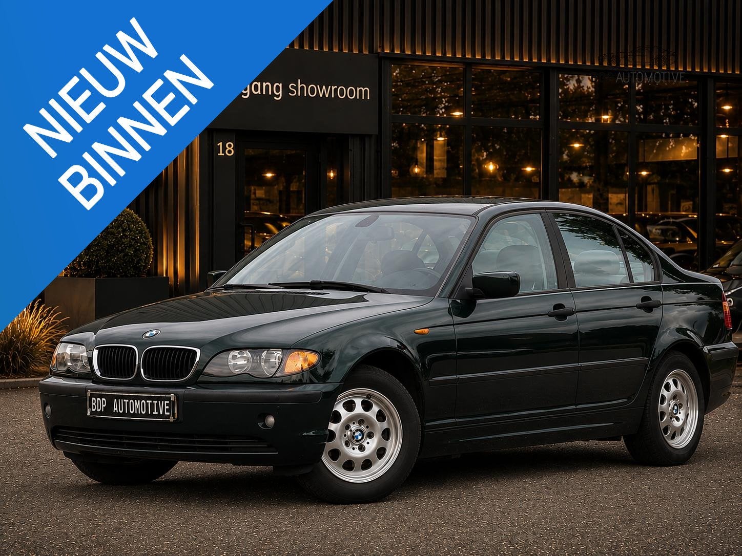 BMW 3-serie 316i Executive NL Auto | Youngtimer | Lage KM St, Automaat, Gebruikt, 4 cilinders, Bedrijf