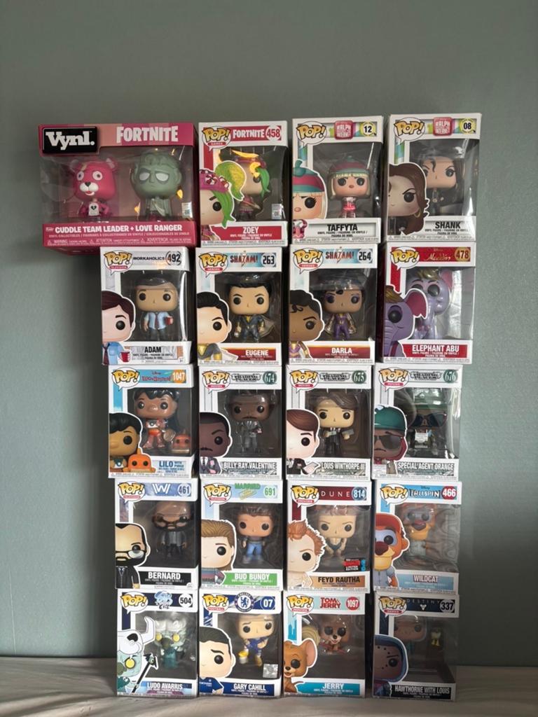 Grote collectie Funko Pop! figuren - Diverse series, Verzamelen, Speelgoed, Ophalen of Verzenden, Zo goed als nieuw
