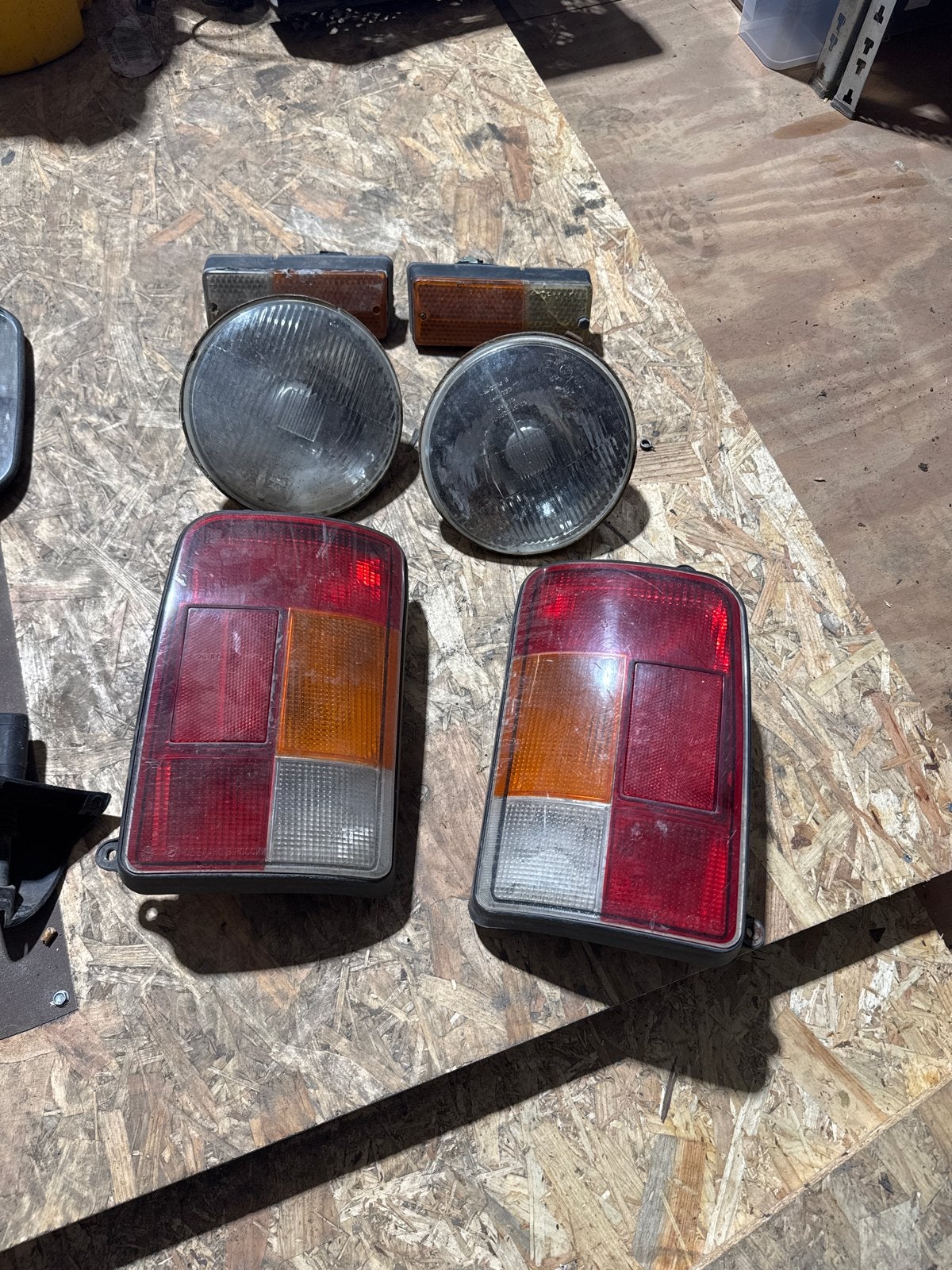Originele Lada Niva Verlichting Set - Koplampen en Achterlic, Ophalen, Gebruikt, Lada