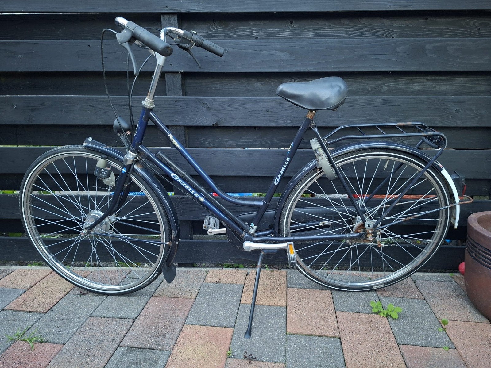Te koop : Gazelle Primeur (station/kroegfiets), Ophalen, Gazelle, Trommelrem, 53 tot 56 cm