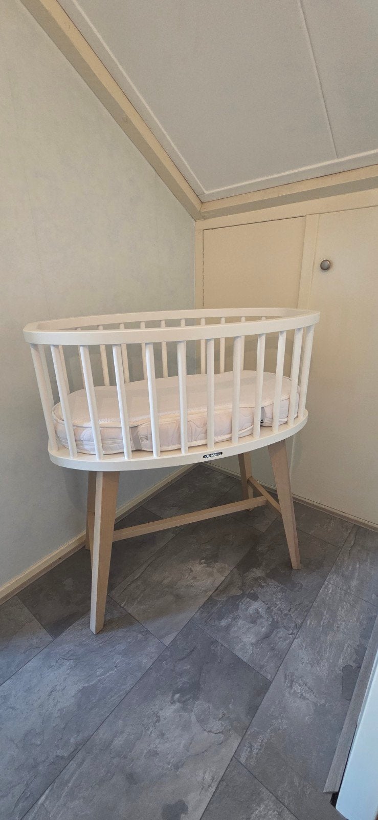 Wieg Kidsmill Lars/Fynn met Aerosleep en matras, Ophalen, Zo goed als nieuw, Wieg