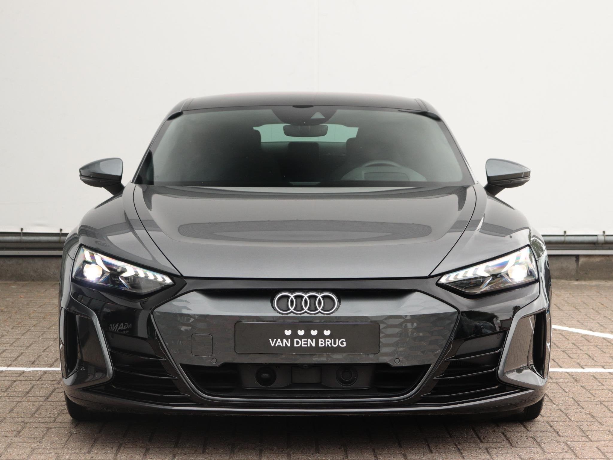 Audi e-tron GT GT 93 kWh | Achterasbesturing | Laser LED | P, Auto's, Audi, Automaat, Zwart, Leder en Stof, 93 kWh