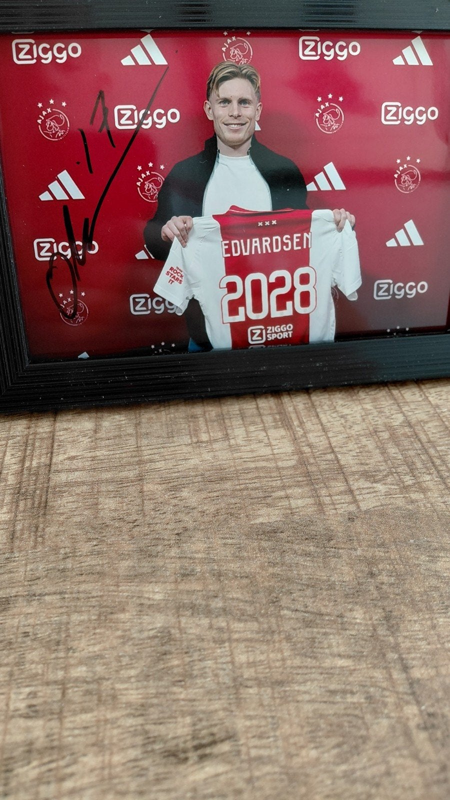 Gesigneerde Edvardsen foto, Verzamelen, Ophalen of Verzenden, Overige typen