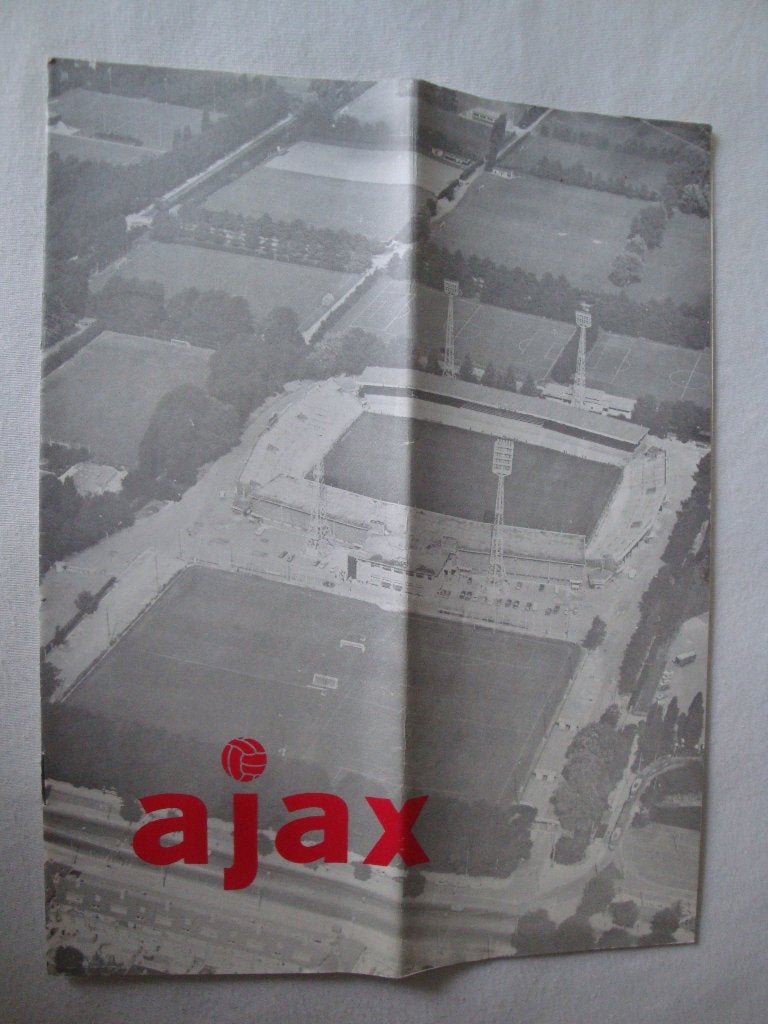 Ajax clubblad september / oktober seizoen 1981 / 1982 nr. 27, Verzamelen, Verzenden, Gebruikt, Ajax, Boek of Tijdschrift