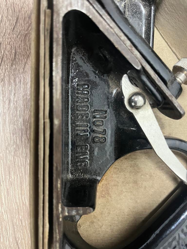Vintage Stanley No. 78 Duplex Rebate Vliegtuig - Made in Eng, Ophalen, Gebruikt