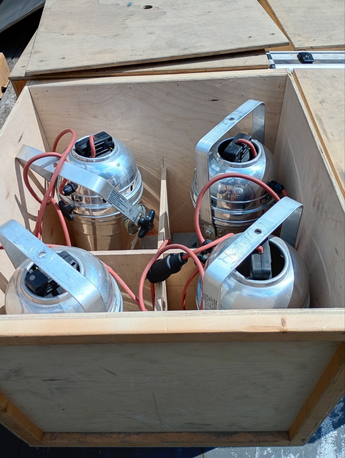 DTS MOD. P/56 CAN 300W PAR 56 lampen set totaal 12 stuks, Ophalen of Verzenden, Gebruikt