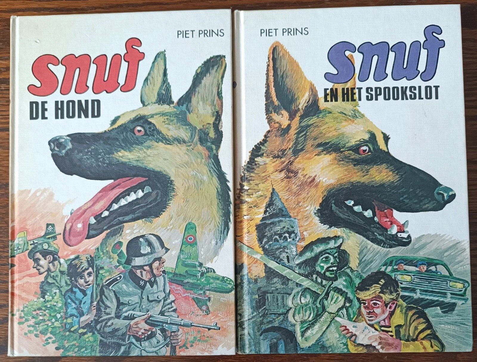 Snuf de hond & Snuf en het spookslot - Piet Prins (2 boeken), Ophalen of Verzenden, Gelezen, Piet prins