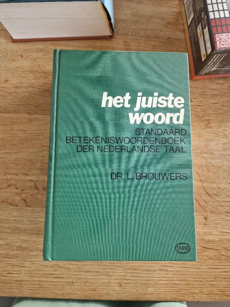 Het juiste woord, Ophalen of Verzenden, Gelezen, Overige uitgevers, Nederlands