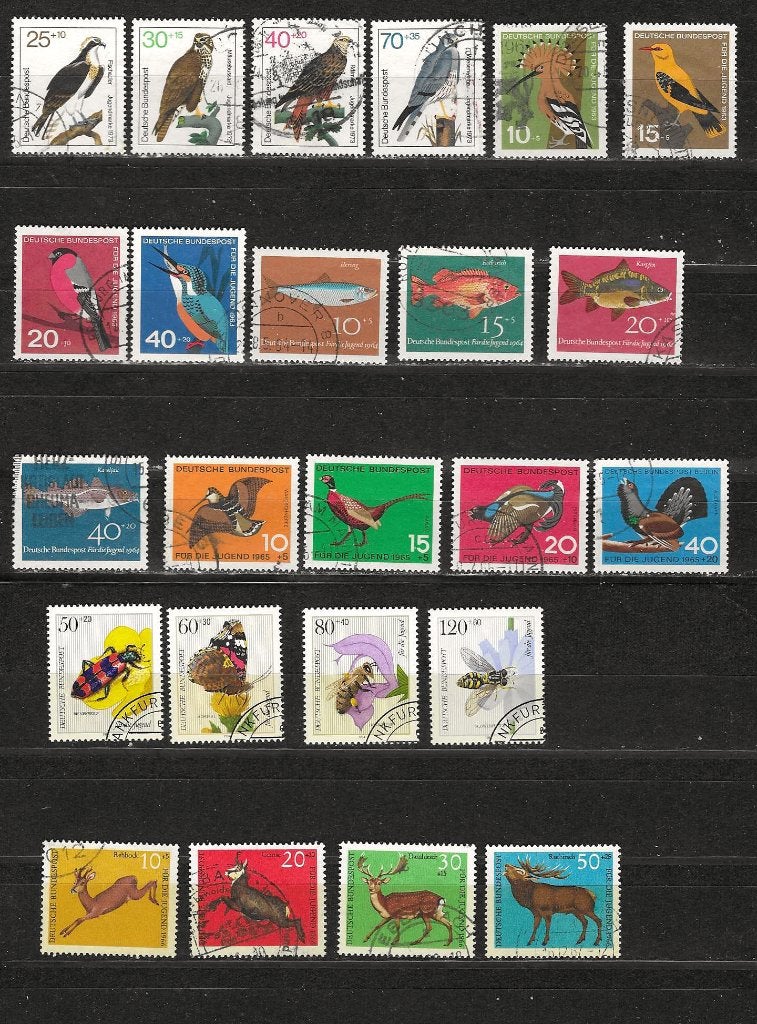 Toeslagzegels BRD-13, Ophalen of Verzenden, Buitenland