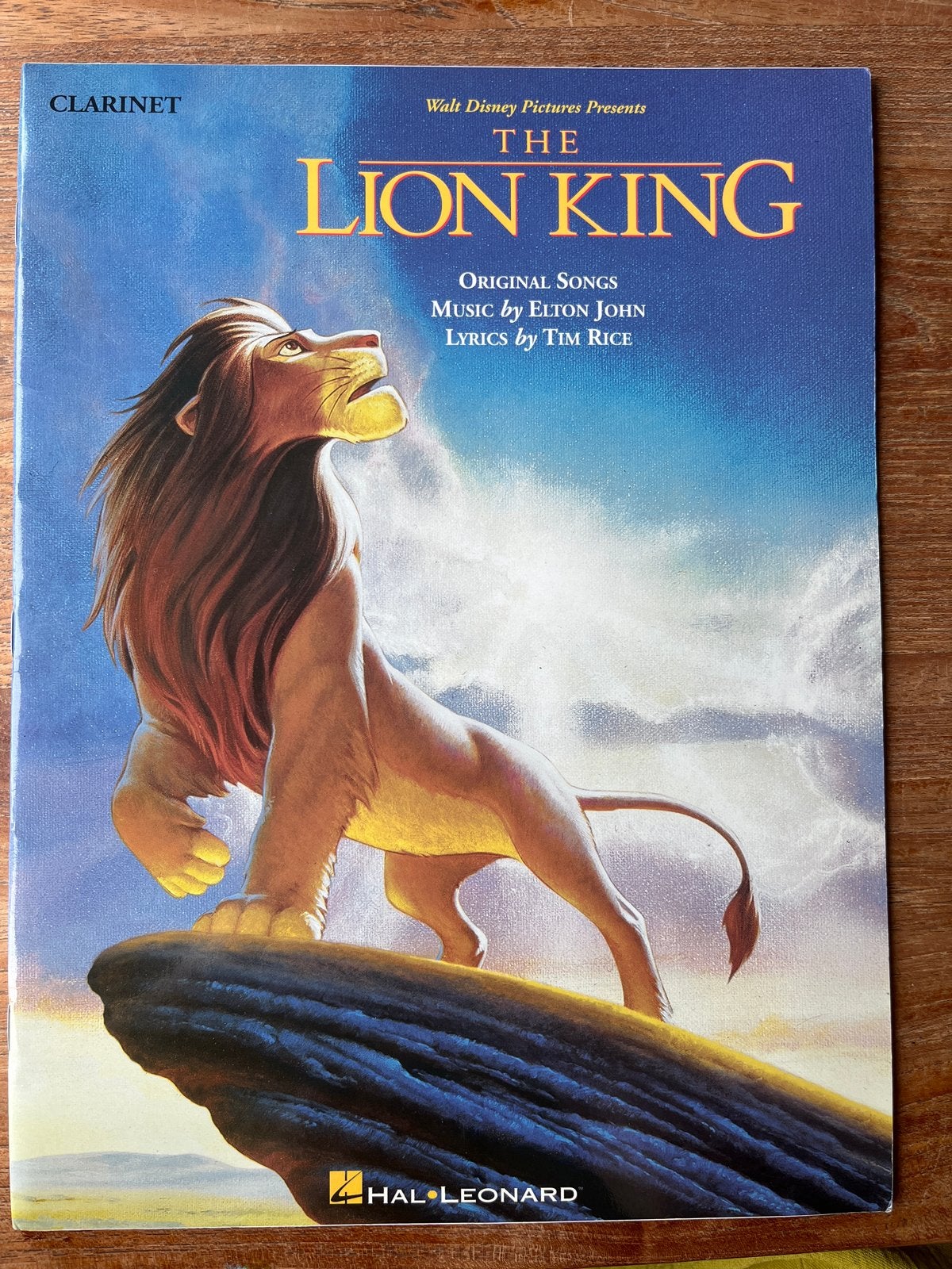 The Lion King - Muziekboek voor Klarinet (Hal Leonard), Muziek en Instrumenten, Bladmuziek, Gebruikt, Filmmuziek en Soundtracks