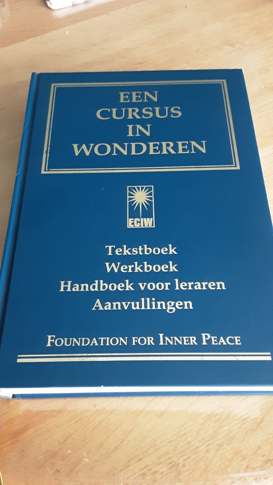 Een Cursus in Wonderen - Tekstboek, Werkboek, Handboek, Boeken, Achtergrond en Informatie, Spiritualiteit algemeen, Ophalen of Verzenden