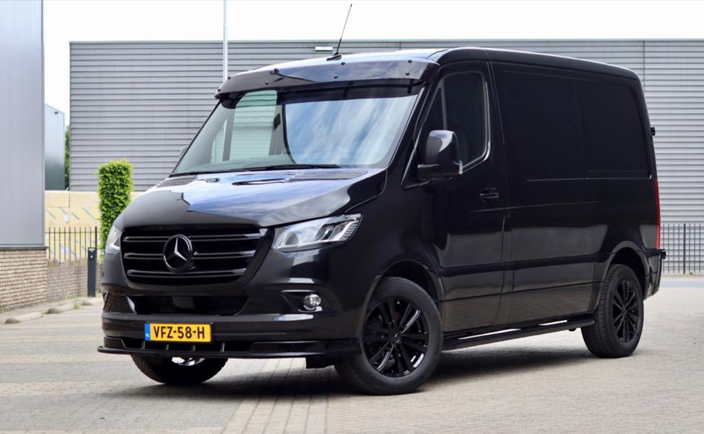 Mercedes-Benz Sprinter 316 CDI 2020  automaat, Auto's, Bestelauto's, Automaat, Euro 5, Zwart, 4 cilinders