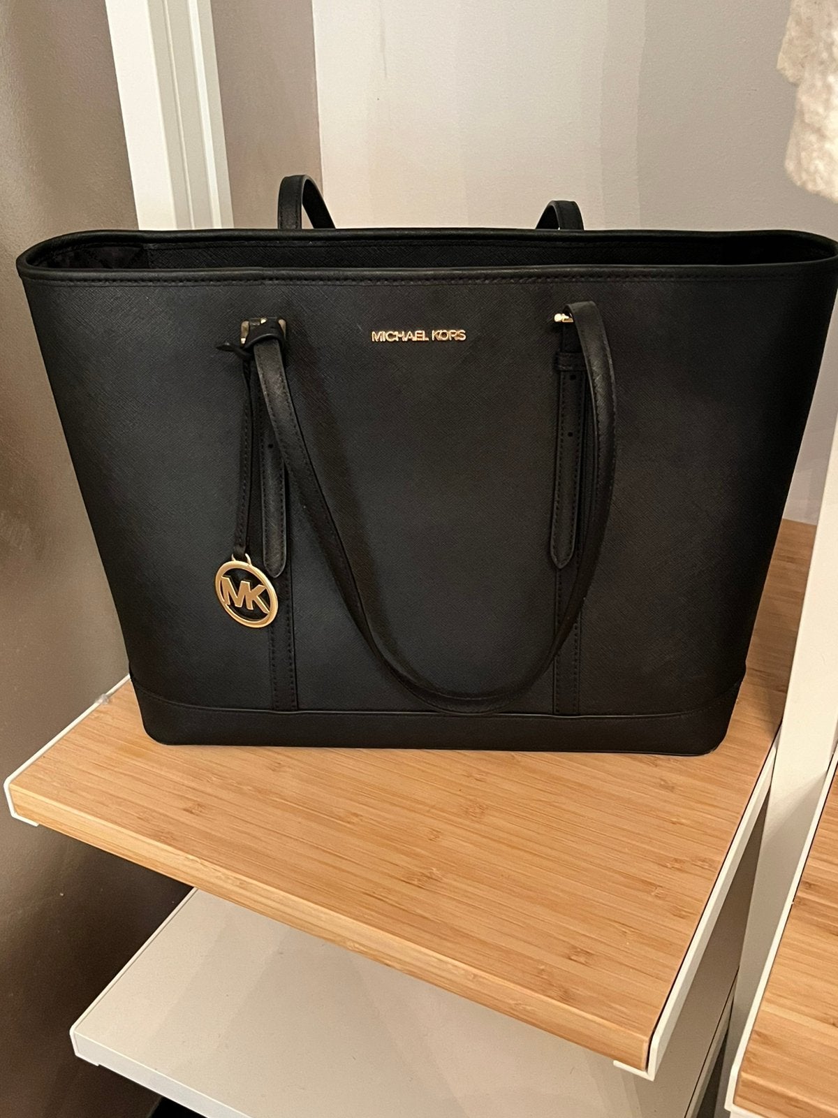 Michael Kors zwarte shopper/tote, Ophalen, Zo goed als nieuw, Zwart, Shopper