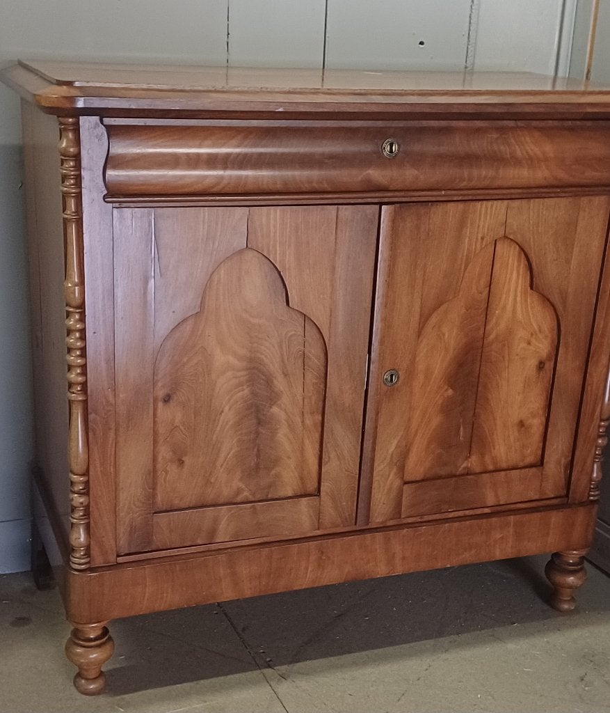 Dressoir koloniaal Indonesisch deuren lade 100cm, Ophalen, 100 tot 150 cm, Met lade(s), Zo goed als nieuw