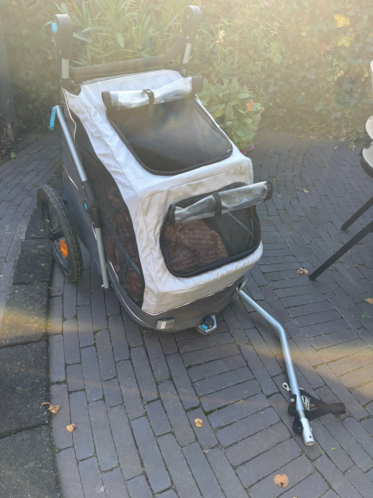 Hondenfiets kar Trixie, Ophalen, Gebruikt, Opvouwbaar, 20 tot 40 kg