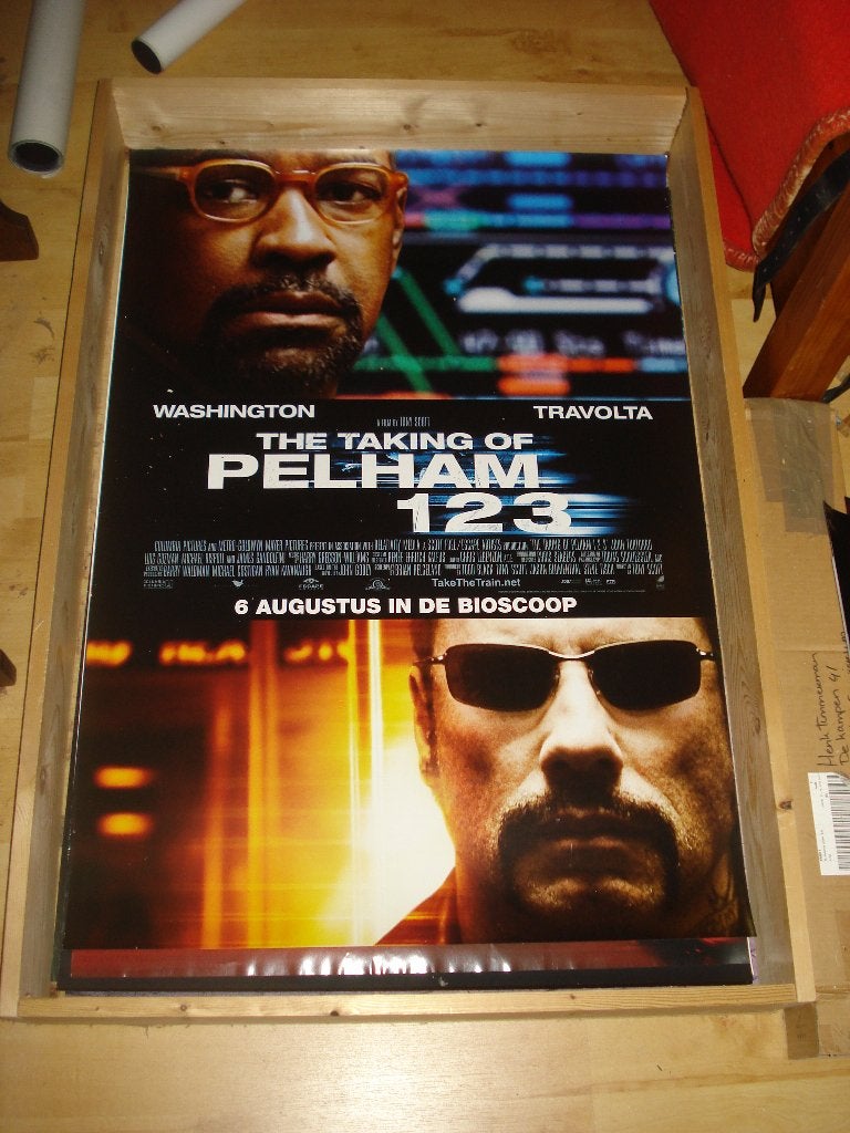 The taking of Pelham 123 Filmposte, Ophalen, Zo goed als nieuw, A1 t/m A3, Film en Tv