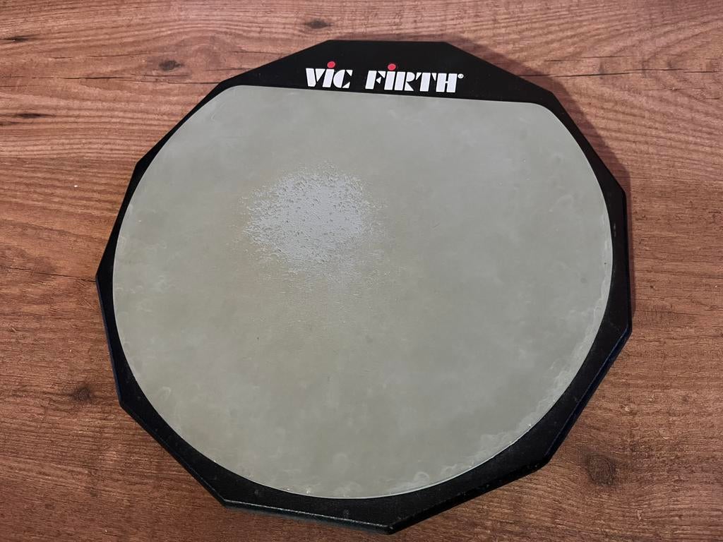 Vic Firth Dubbelzijdige Oefenpad voor drummers, Vic Firth, Gebruikt, Verzenden, Drums of Percussie