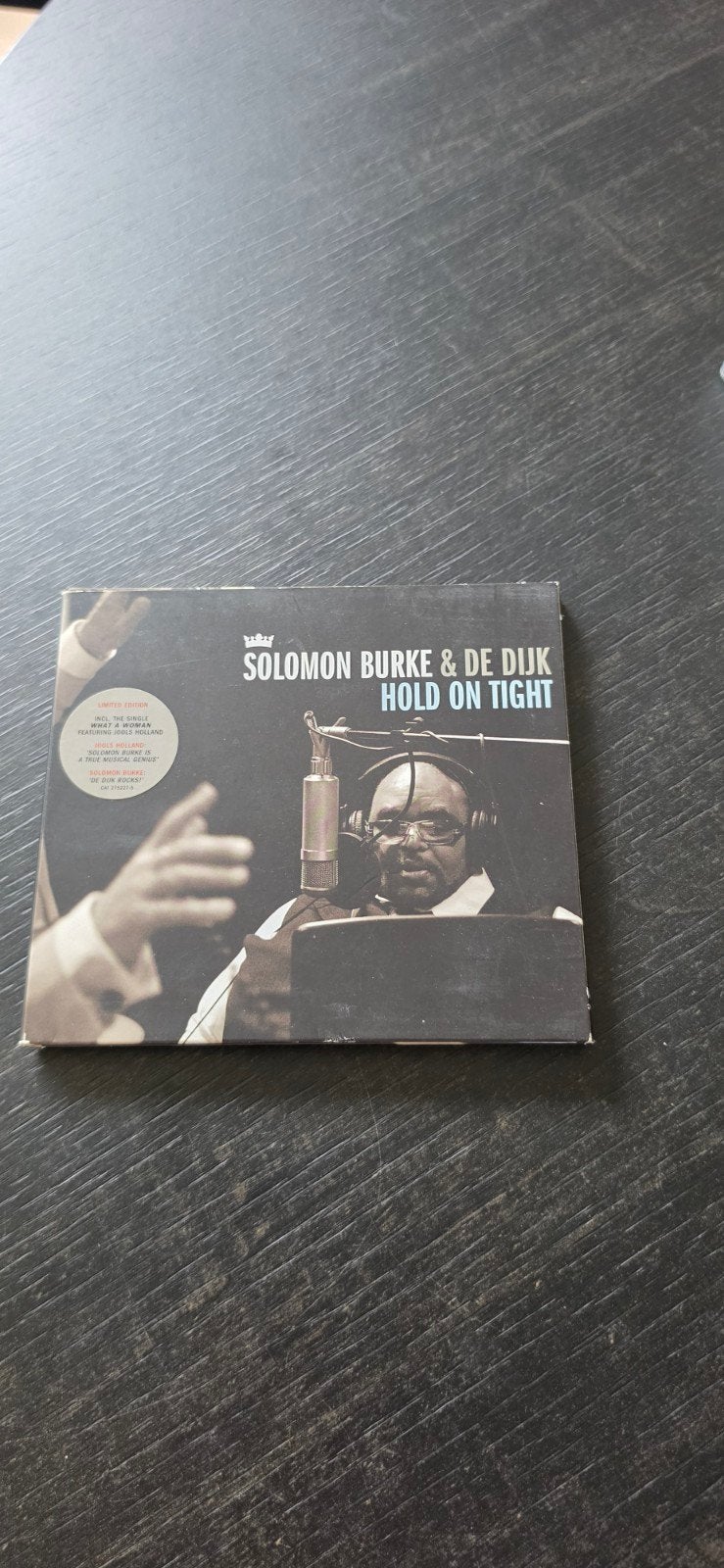 Solomon Burke & De Dijk - Hold On Tight CD, Cd's en Dvd's, Cd's | Nederlandstalig, Gebruikt, Overige genres, Ophalen of Verzenden