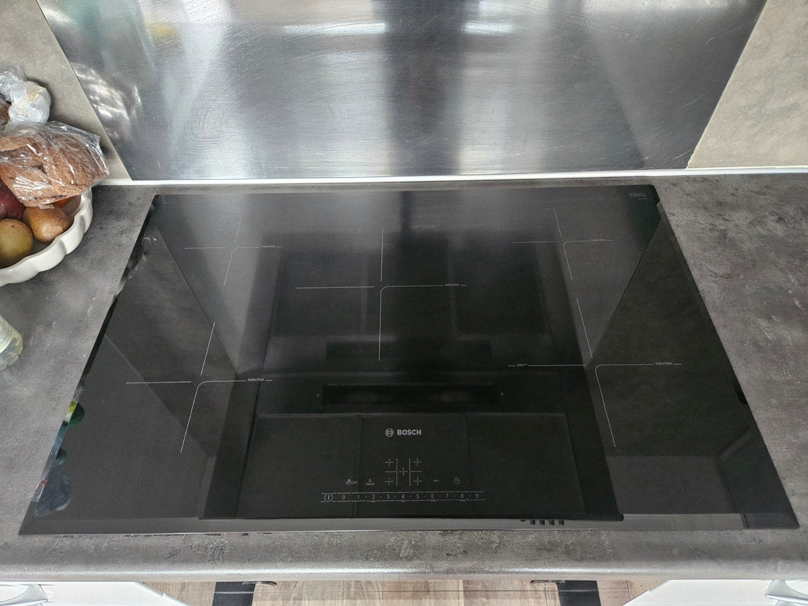 PIV851FC5E /35 bosch inductie kookplaat, Ophalen of Verzenden, Inbouw, Inductie, 4 kookzones