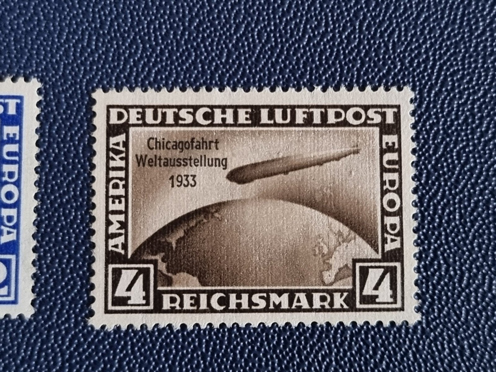 Complete set Michel 496–498 Chicagofahrt 1933 Schlegel BPP, Ophalen of Verzenden