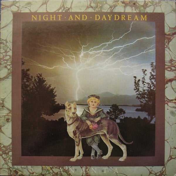 Ananta ‎  night and daydream  lp, Progressive, 12 inch, Inclusief binnenhoes, Ophalen of Verzenden