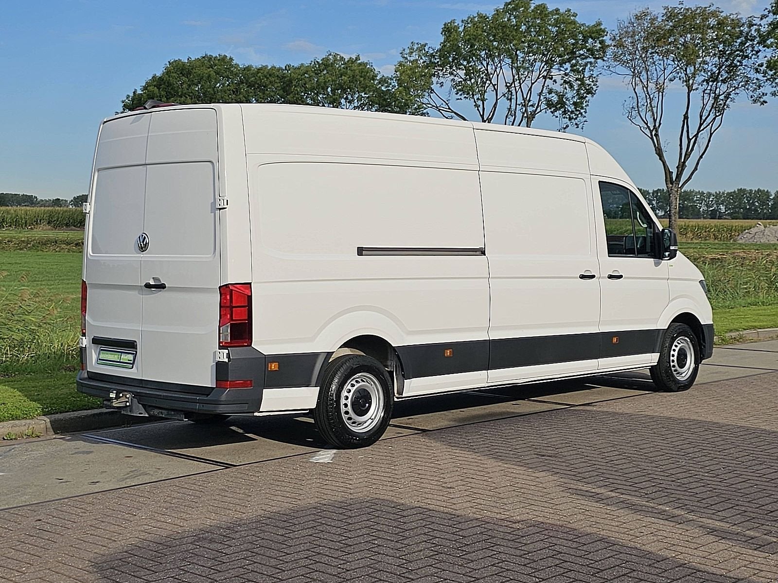 VOLKSWAGEN CRAFTER 2.0 l4h3 automaat led, Auto's, Automaat, Euro 6, Volkswagen, Wit
