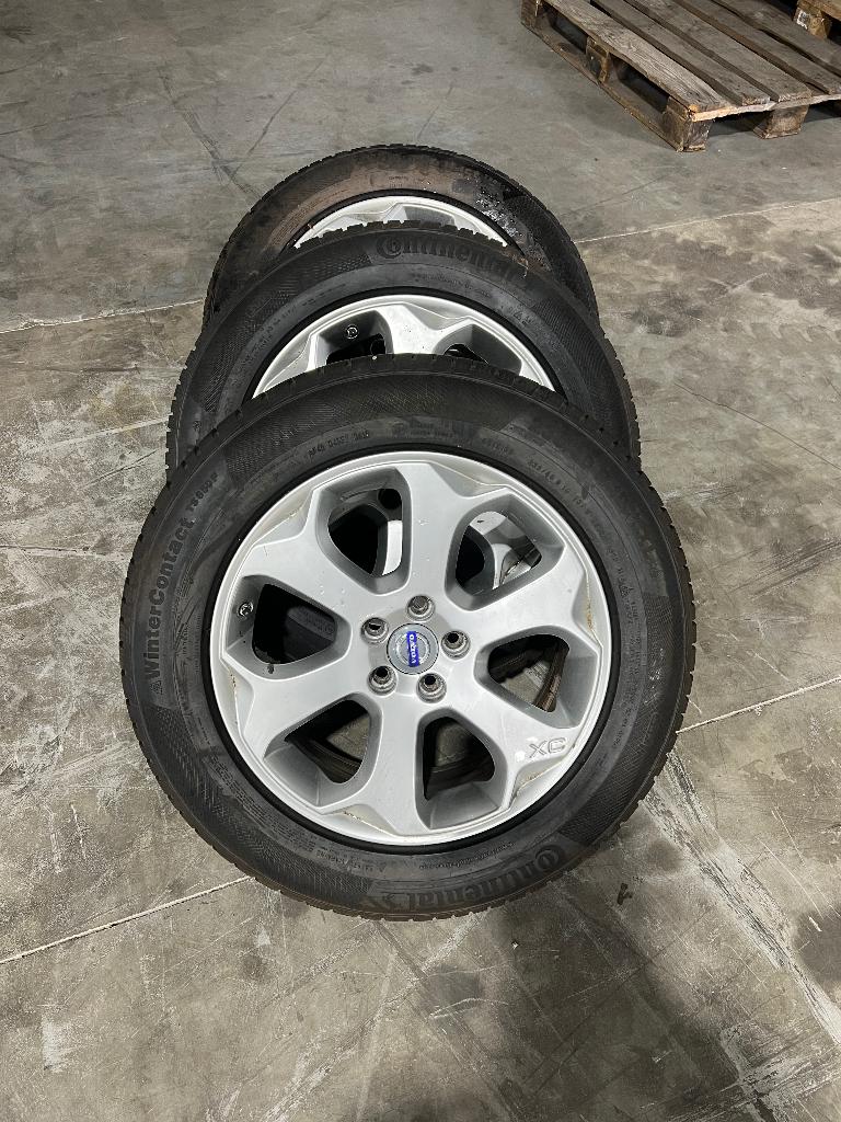 Volvo MERAC velgen 18" XC70 XC60 XC90 / 235/60-18, Ophalen, 18 inch, Gebruikt, Banden en Velgen