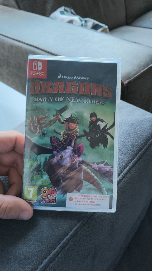 Nintendo Switch dragons dawn of new Riders, Avontuur en Actie, 1 speler, Nieuw, Ophalen of Verzenden
