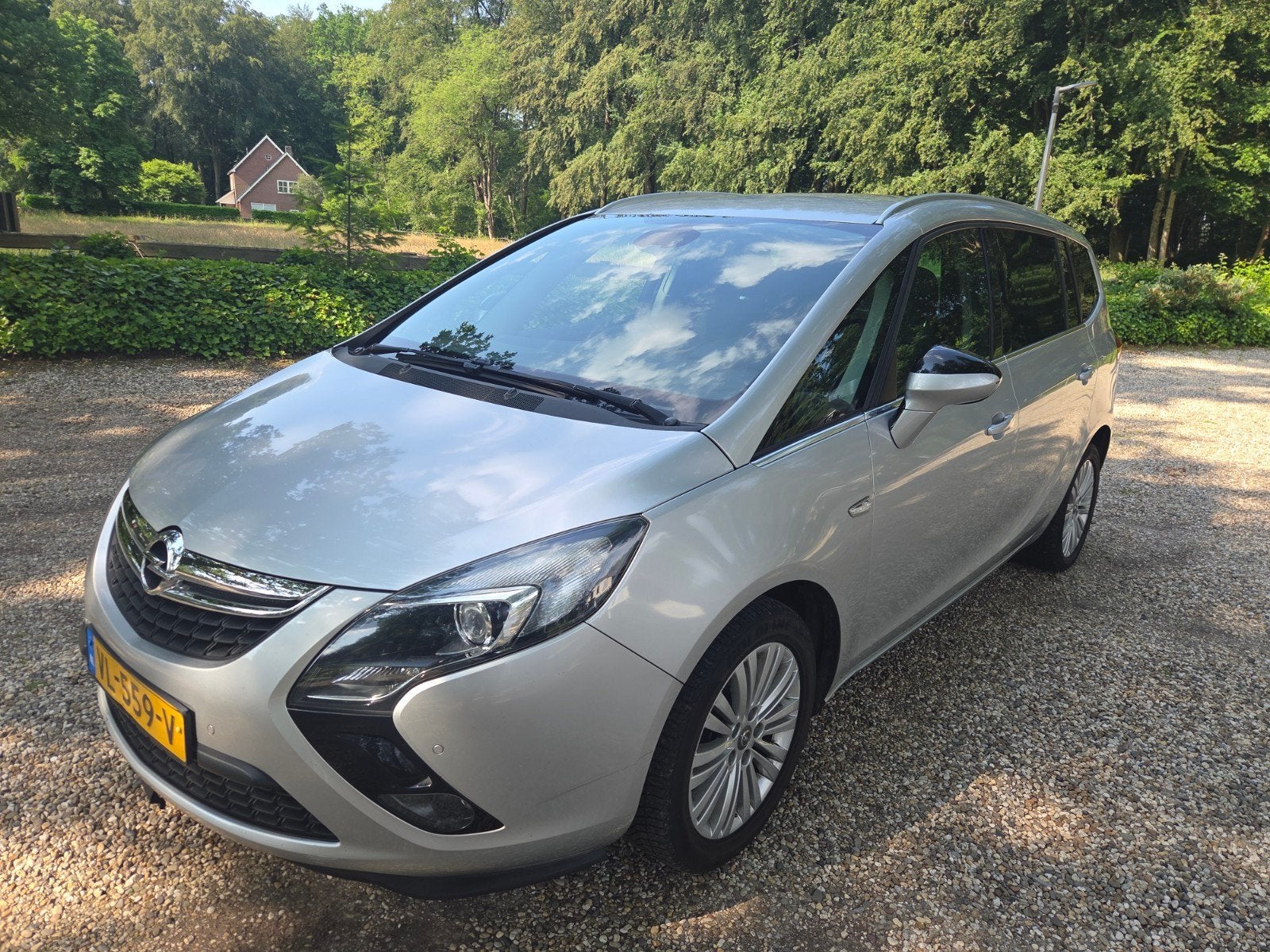 Opel Zafira 2015 cdti 2.0 Van  ex btw, Voorwielaandrijving, Stof, Zwart, Bedrijf