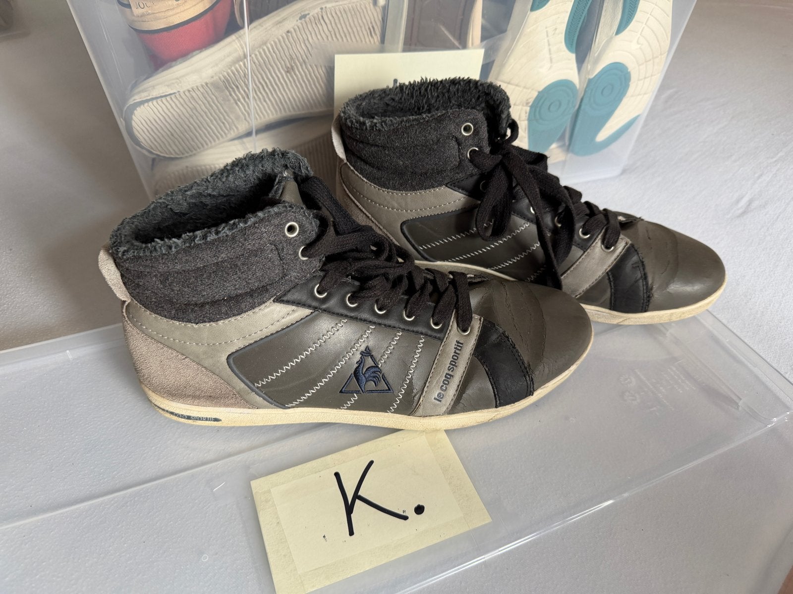 Le Coq Sportif sneakers maat 46, Verzenden, Gedragen, Overige kleuren, Sneakers of Gympen