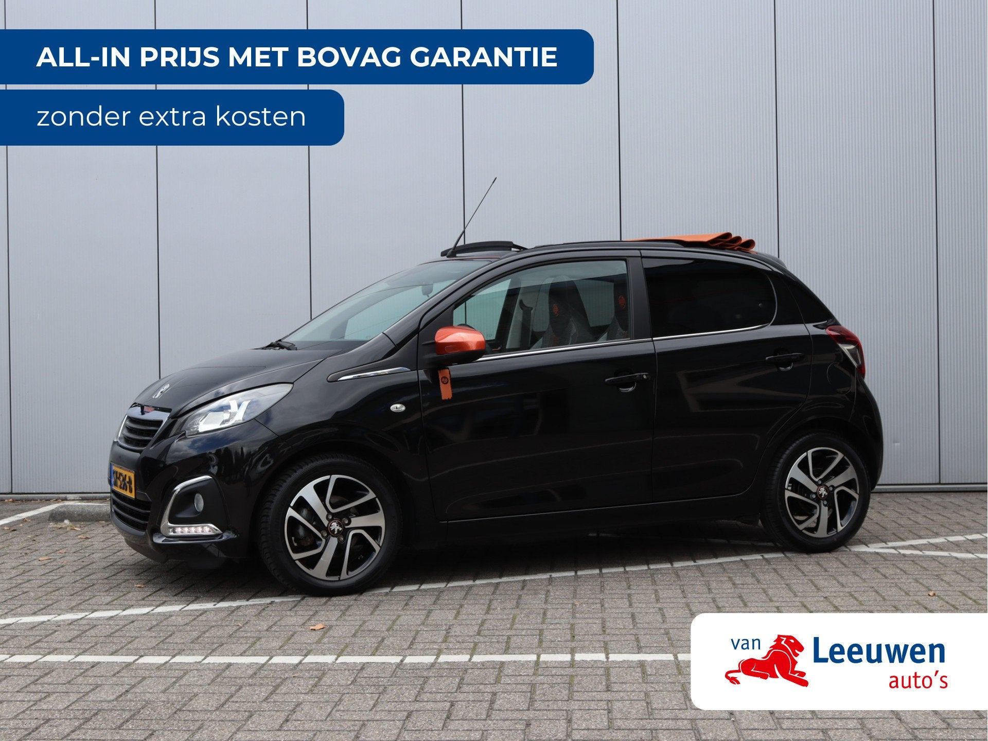 Peugeot 108 1.0 e-VTi Top | Cruise Control | Camera | Keyles, Auto's, 12 maanden, Stof, Gebruikt, 4 stoelen