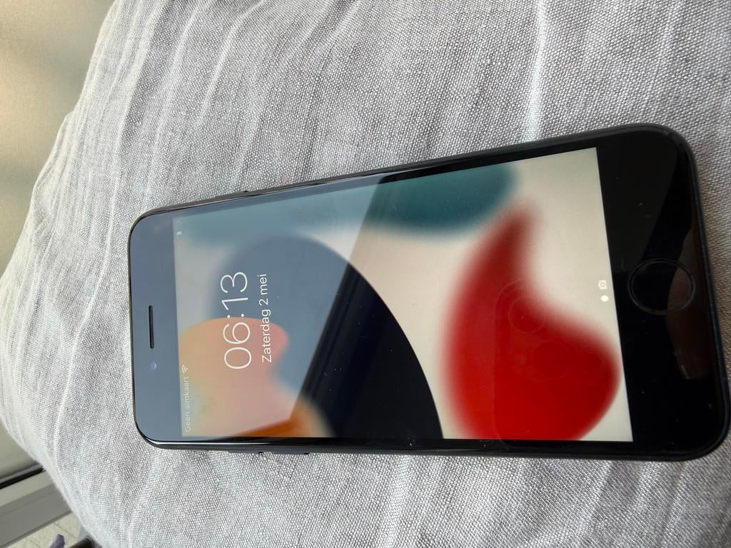 iPhone 7 128GB zwart, Telecommunicatie, Mobiele telefoons | Apple iPhone, Zwart, Ophalen of Verzenden, 84 %, Zonder simlock